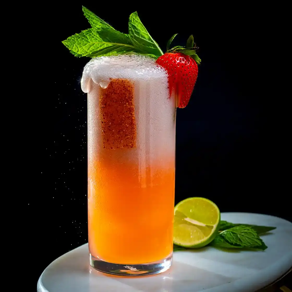 A Tipsy Tiger specialty cocktail